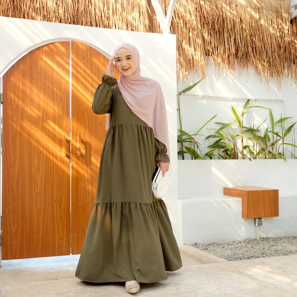 ELSICA DRESS / DRESS POLOS / DRESS KONDANGAN / BUSUI