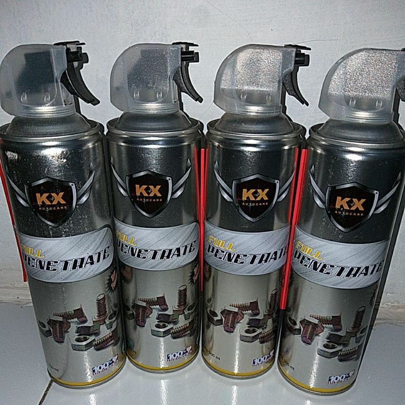full PENETRATE KX 500ml pembersih baut mur karat dan lain"