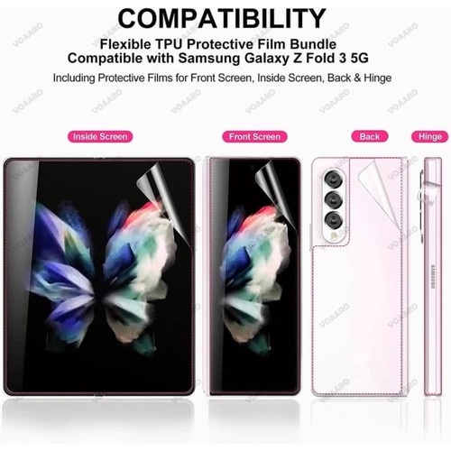 SAMSUNG GALAXY Z FOLD3 5G FOLD 3 HYDROGEL SCREEN PROTECTOR FULL BODY