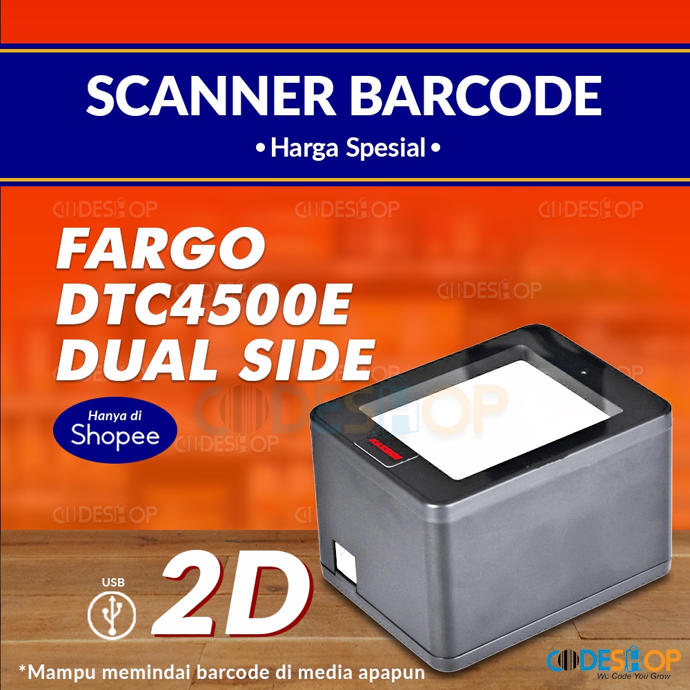 SCANNER QR KASSEN PO-700 PAYMENT BOX BARCODE SCANNER 1D &amp; 2D USB