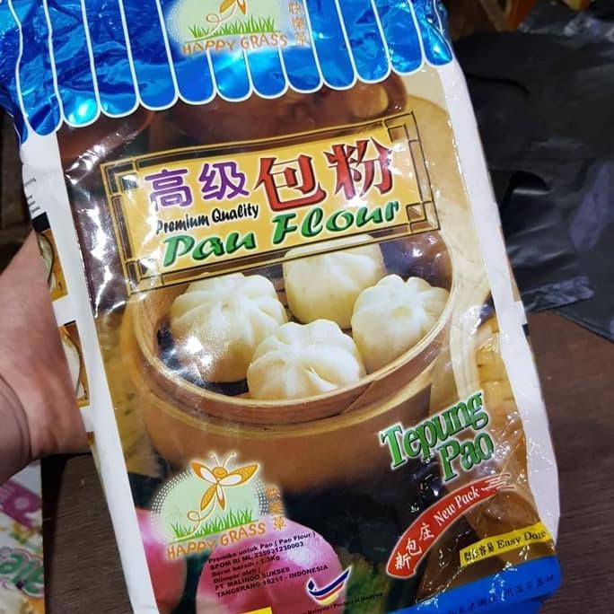 

Tepung Pau Pao Flour Premium Quality Happy Grass 1,2 Kg