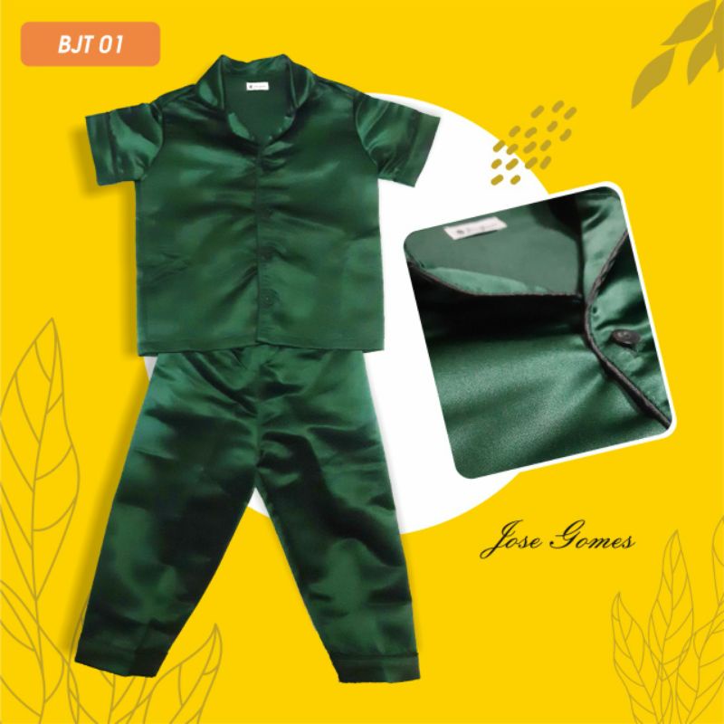 piyama anak satin bridal