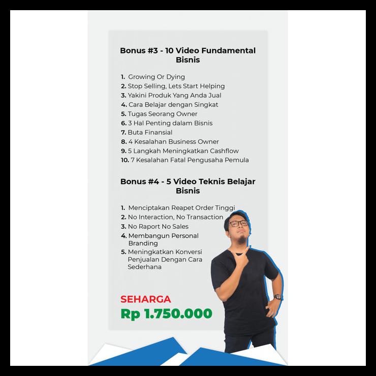 

PROMO PAKET BUKU EASY COPYWRITING DAN 30 HARI JAGO JUALAN PROMO