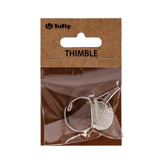 Tulip - Cincin Thimble Pelindung Jari / Adjustable Needle Ring Thimble with Plate