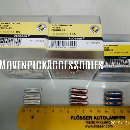 SEKRING BATU FUSE BATU FLOSSER 8A-16A-25A ORIGINAL- HARGA 10PCS