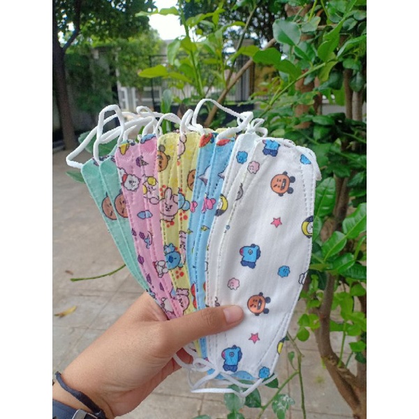 Masker Anak KF94 Bts