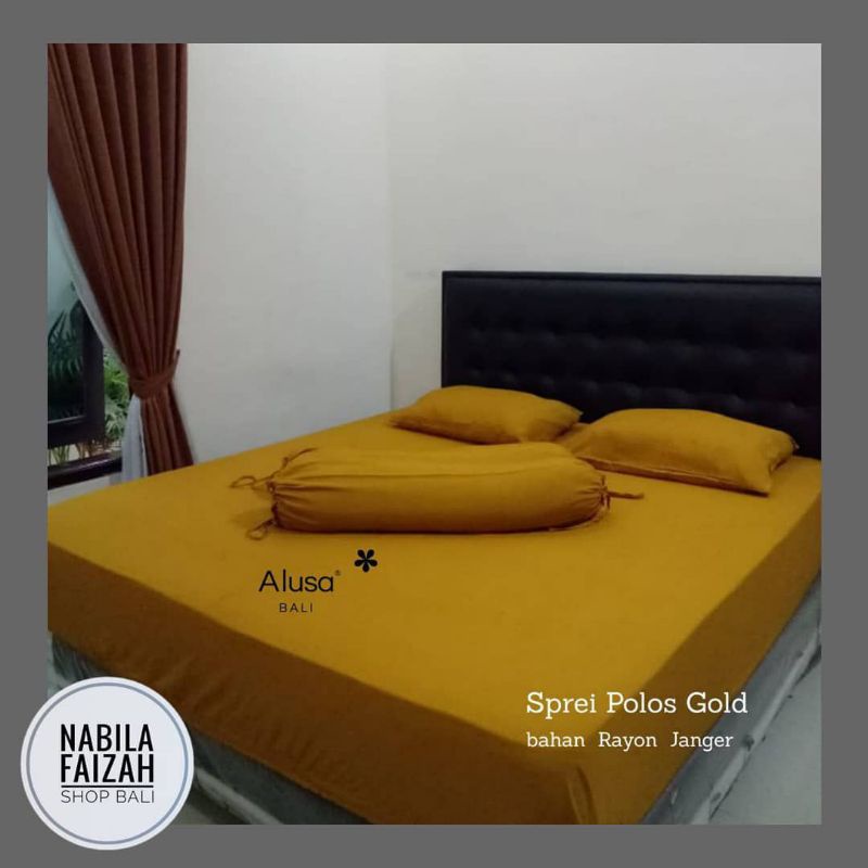 SPREI BALI ALUSA POLOS LARIS/ SPREI RAYON BALI/ SIZE 120, &amp;160