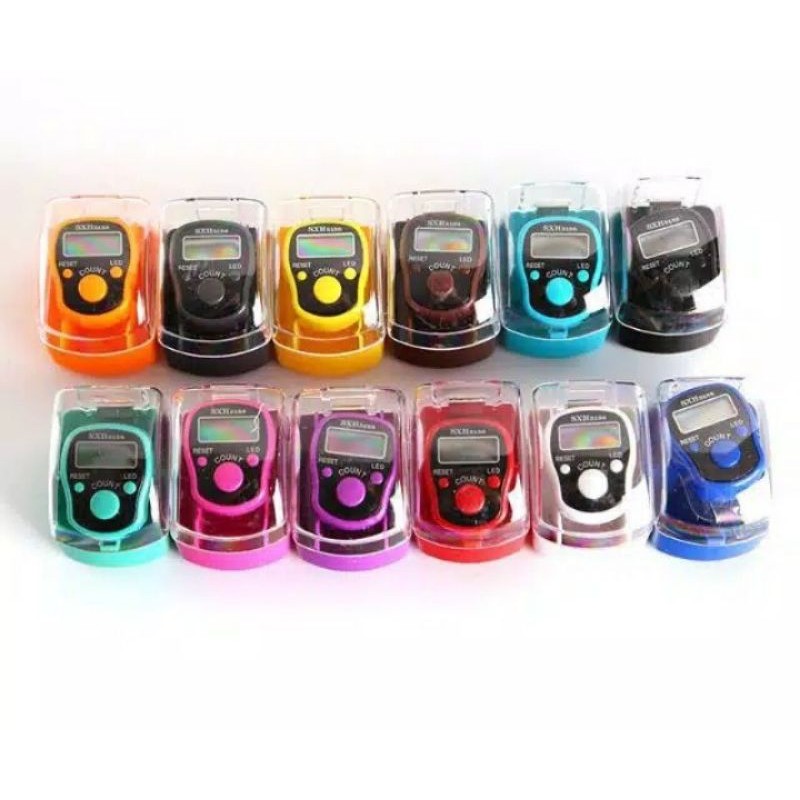 Makassar V83 tasbih digital LED dengan warna yang elegant