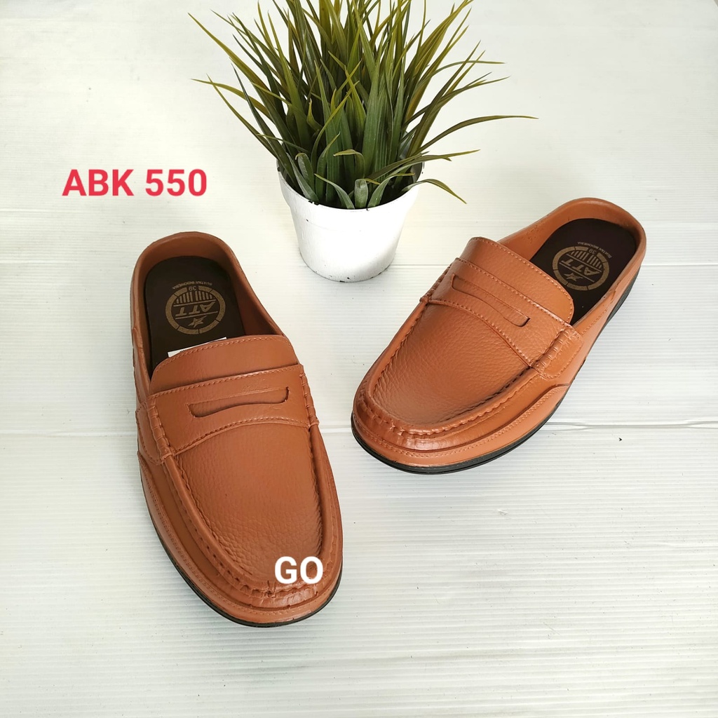 BB ATT ABK 550 Sepatu Sandal Sepatu Formal Tanpa Tali Bahan Karet Nyaman Dan Ringan