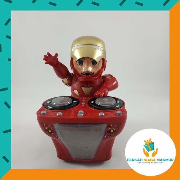 Dynamic DJ Hero of Robot Iron Man