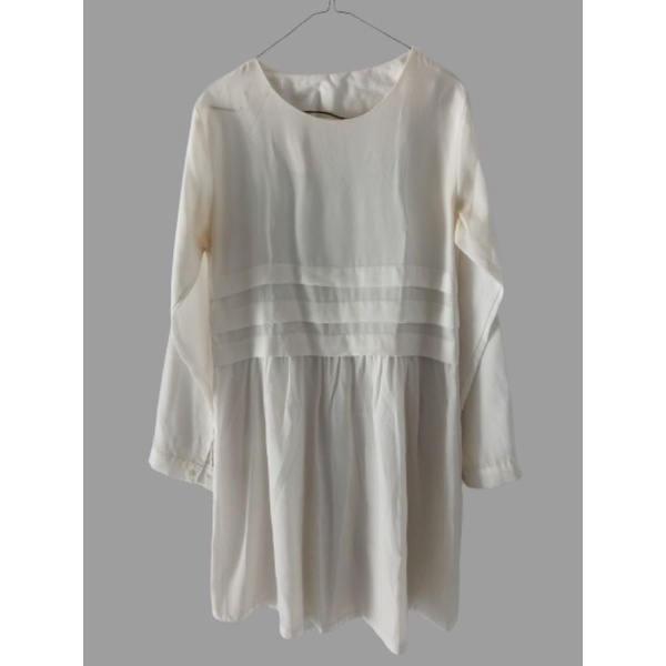 (Preloved) Tunik Cream Polos