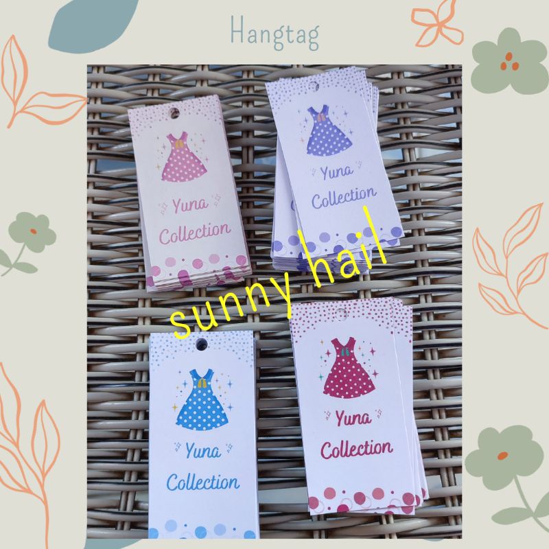 Hangtags Custom 1 sisi | Cetak Hangtags Custom Murah