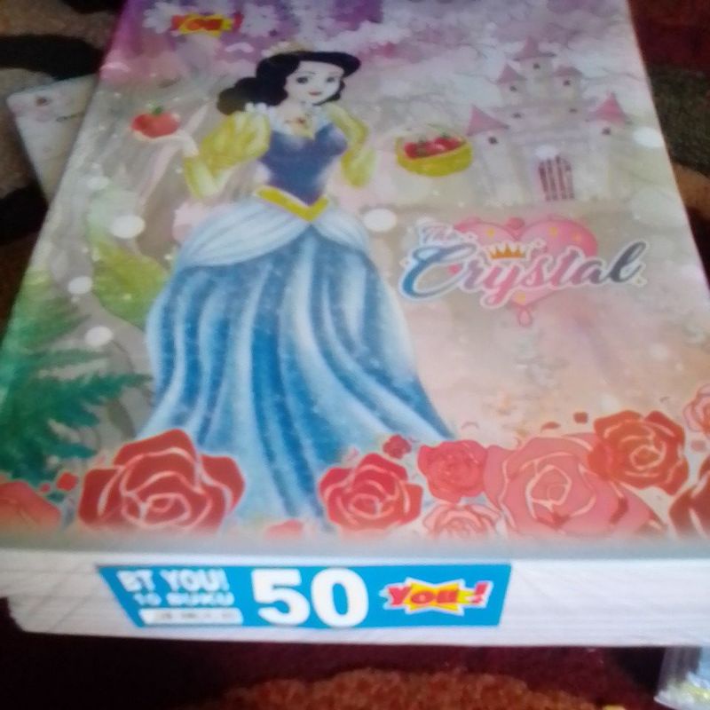 

BUKU TULIS YOU 50 LEMBAR 10 BUKU YOU
