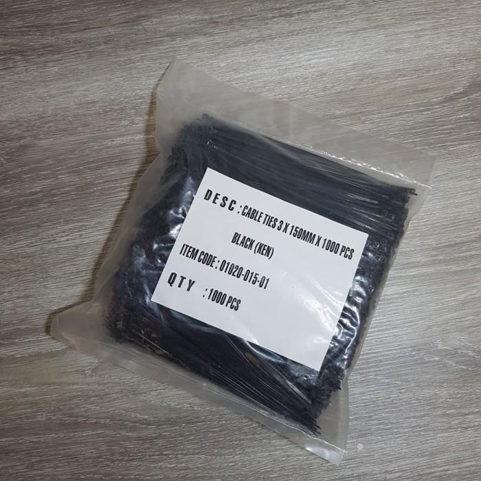 

Holder | Kenmaster Cable Ties 3Mm X 150Mm 1000Pcs - Kabel Tis 15Cm 1000 Pcs