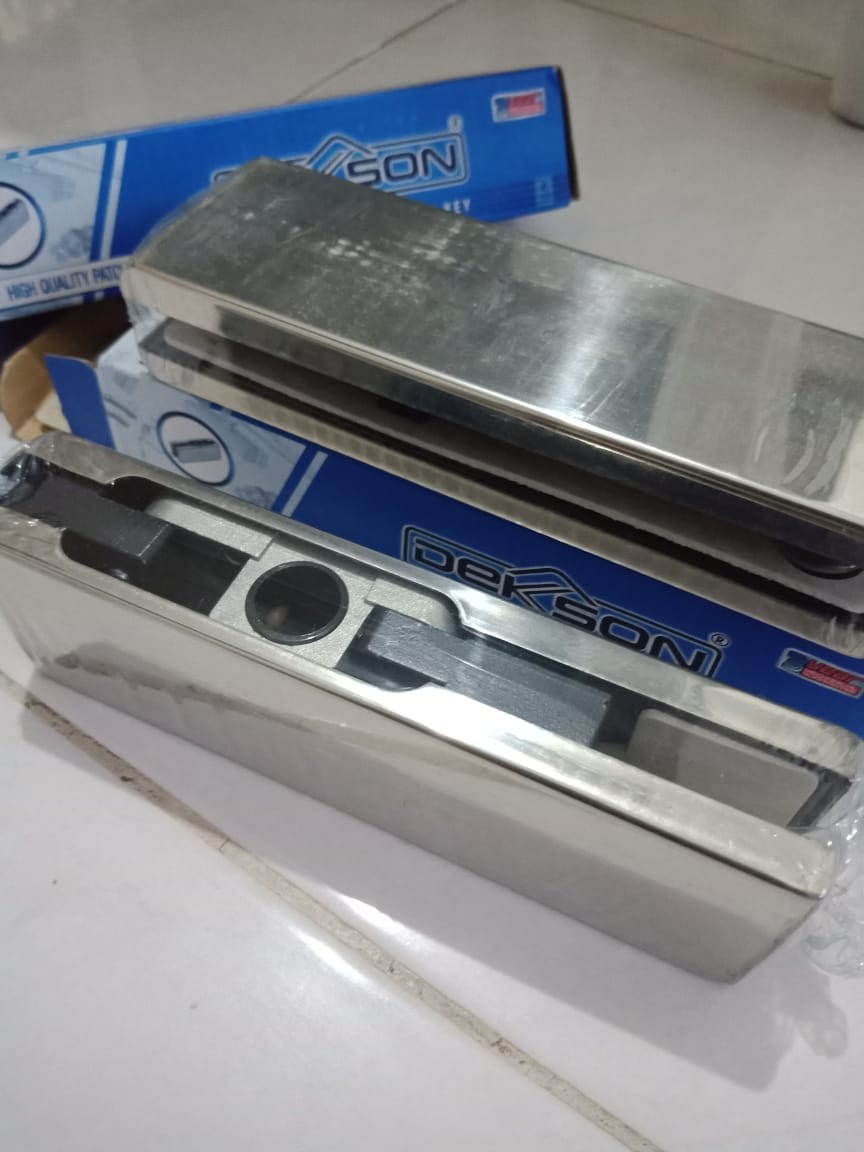 Penjepit Pintu Kaca Frameless Pt 20 Patch Fitting Dekkson