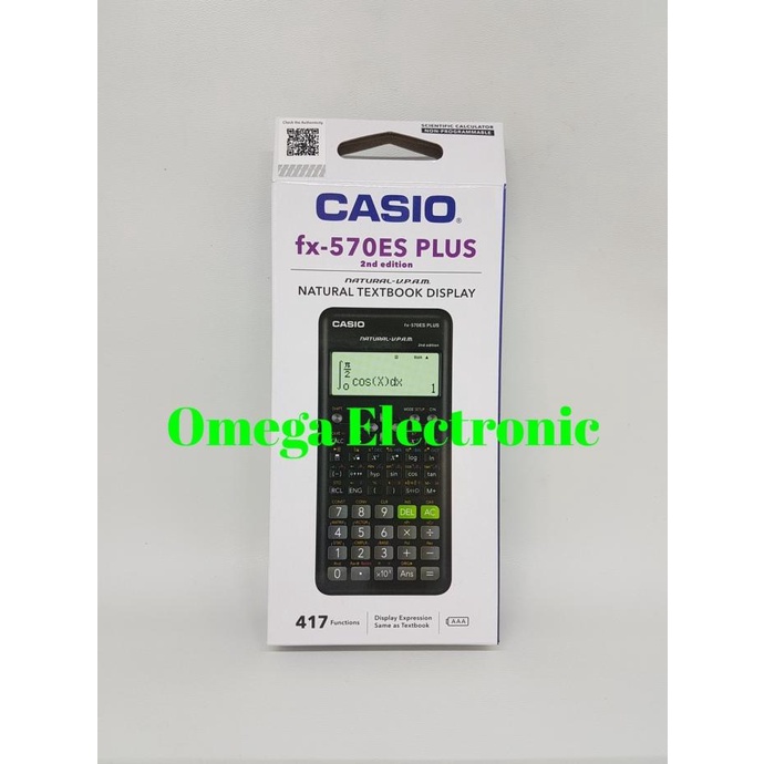 

Casio FX 570 ES PLUS - Scientific Kalkulator FX-570 es plus