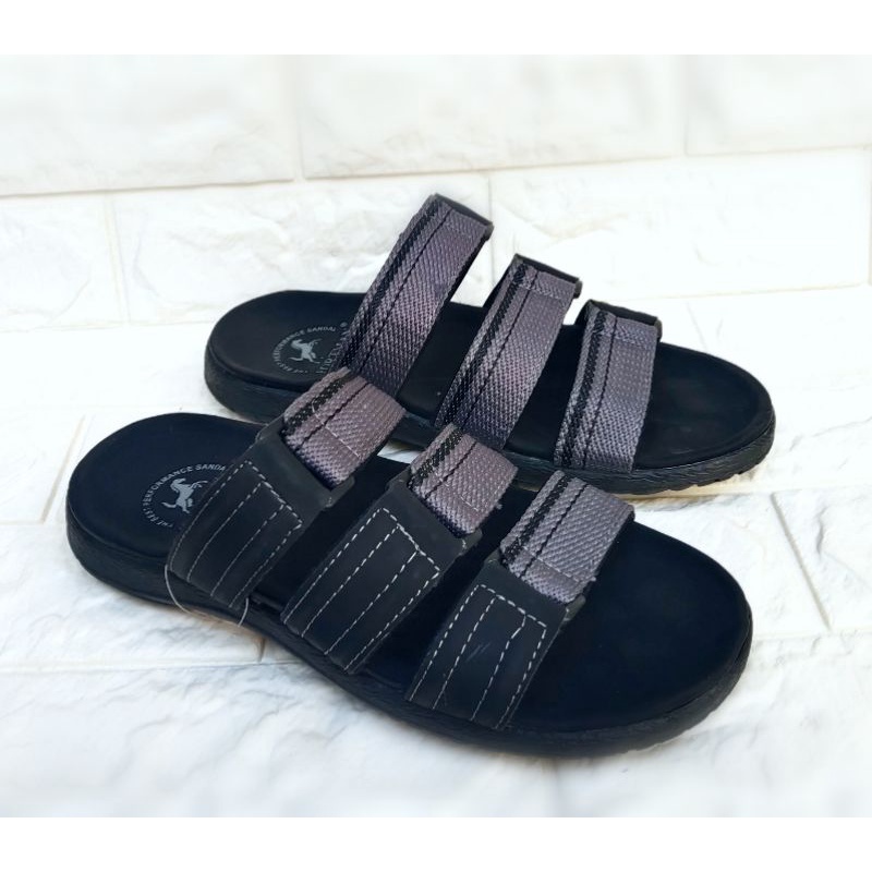 Sandal Pria Selop Slop Kasual Sandal Gunung Murah Sendal Trendy