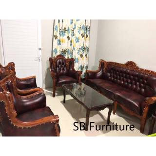 Sofa Minimalis warna Maroon Kursi Jati Romawi Tangan Kayu Sofa Minimalis warna Maroon Kursi Jati Romawi Tangan Kayu