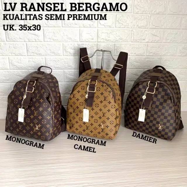 Tas LV ransel bergamo