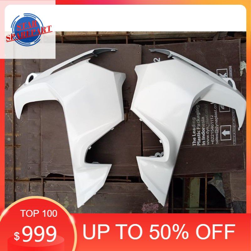 HONDA ADV 150 cover bodi body sayap depan kanan kiri honda adv 150 putih original