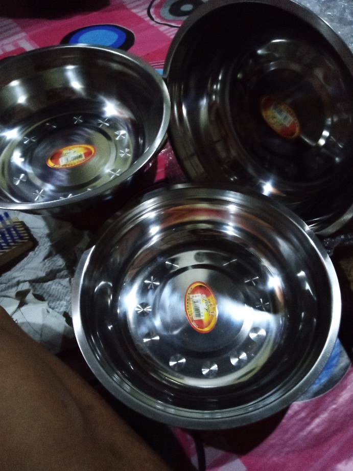 Baskom Stainless Fun Ye 18/20/24/26cm