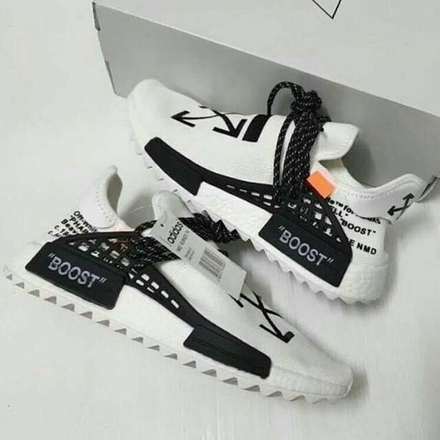 nmd human race off white
