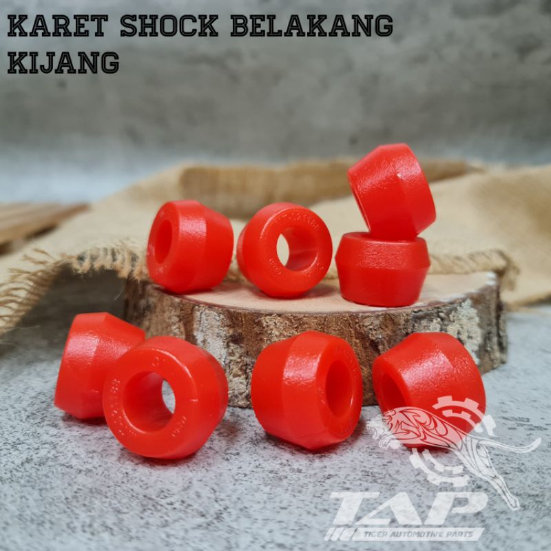 KARET SHOCK BREAKER BELAKANG L300 PANTHER CARRY FUTURA KIJANG MERAH