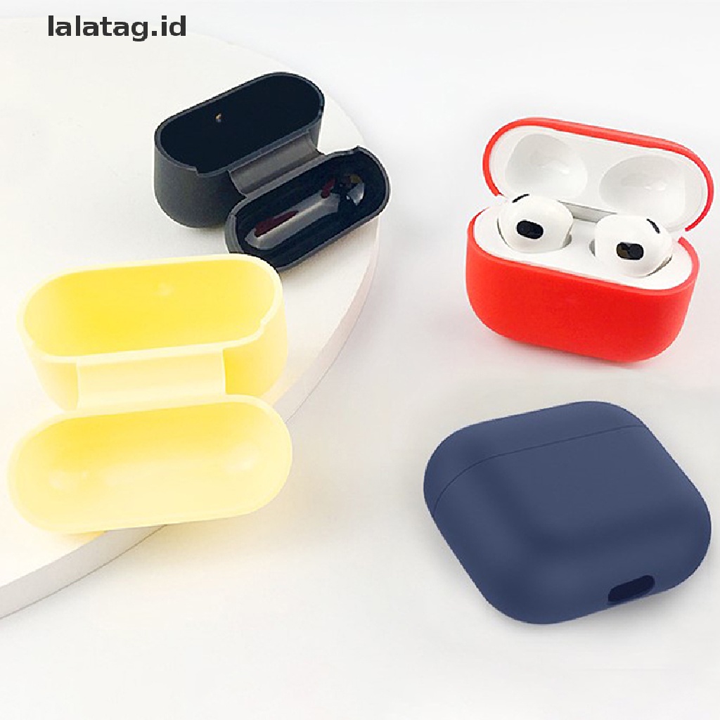 (Flyag) Casing Silikon Pelindung Apple Airpods 3 Wireless Bluetooth (ID)