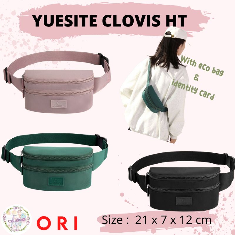 FASHION YUESITE CLOVIS ORIGINAL WAISTBAG TAS PINGGANG WANITA