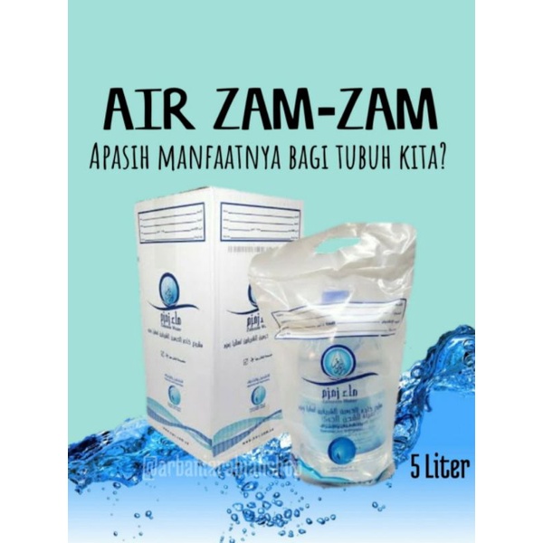 

Air Zam Zam Asli Makkah 5 Liter / 100 % Original ada barcode