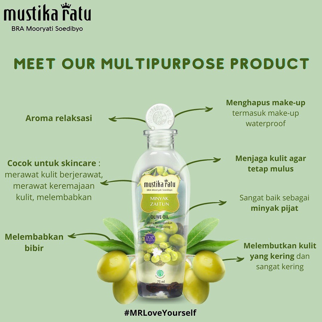 Minyak Zaitun Mustika Ratu 75 ml