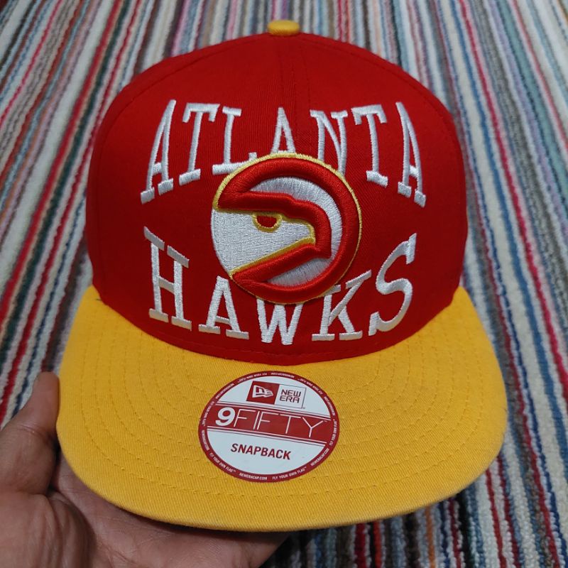 Topi Snapback New Era x NBA Atlanta Hawks Original Second