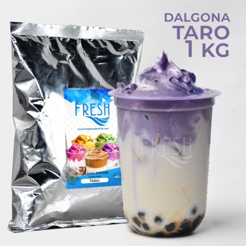 

Dalgona Powder Varian Taro1000 gram