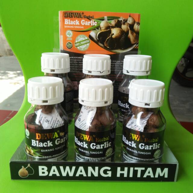 

Black Garlic / Bawang Lanang 135gr