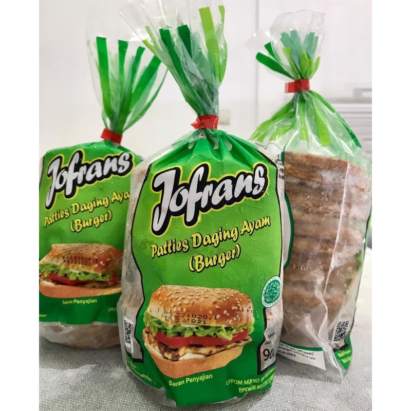 

Jofrans Patties Ayam 900gr (15pcs)