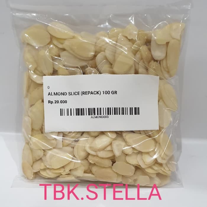 

ALMOND IMPORT SLICE REPACK 100 GR