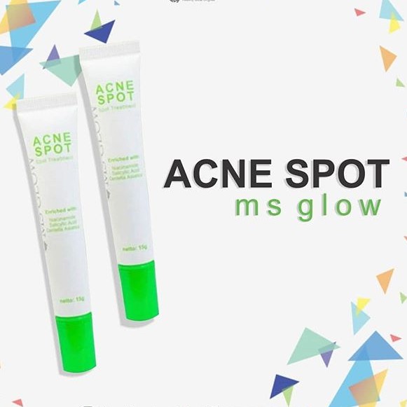 Ms Glow Acne Spot Treatment Ms Glow Acne Spot Acne Solusi Wajah Berjerawat Shopee Indonesia