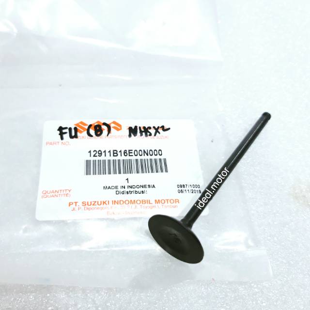 Valve payung klep in Satria FU 150 original 12911 16E00 000