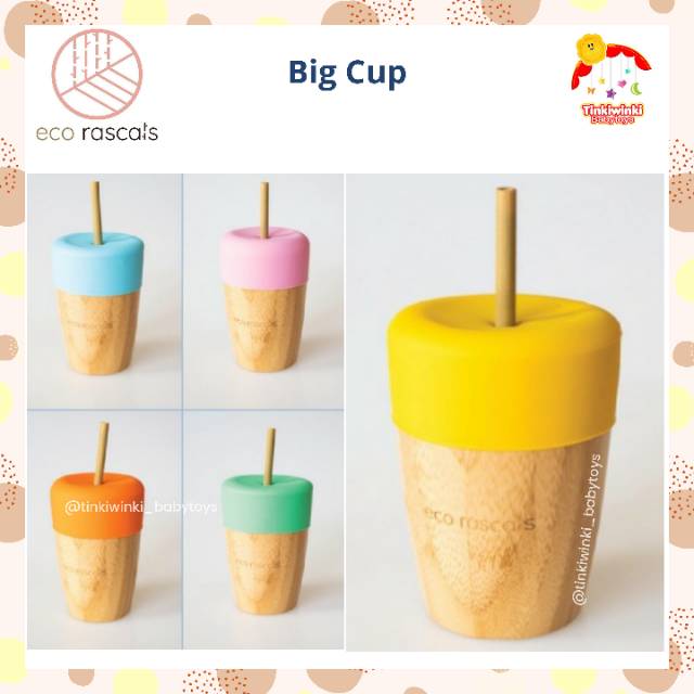 Ecorascals Bamboo Big Cup 110ml