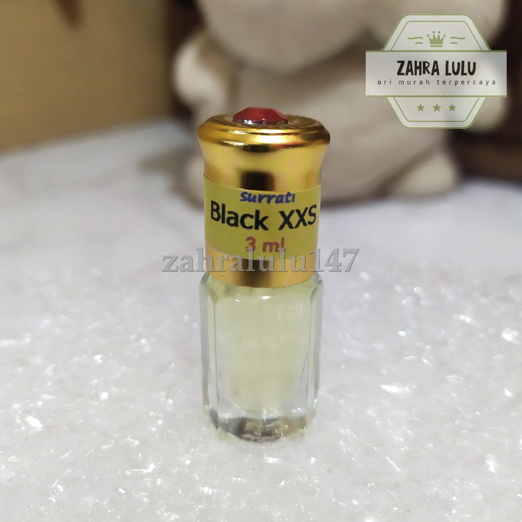 Parfum Roll 3 ml BLACK XXS By Surrati Asli Original Arab Saudi