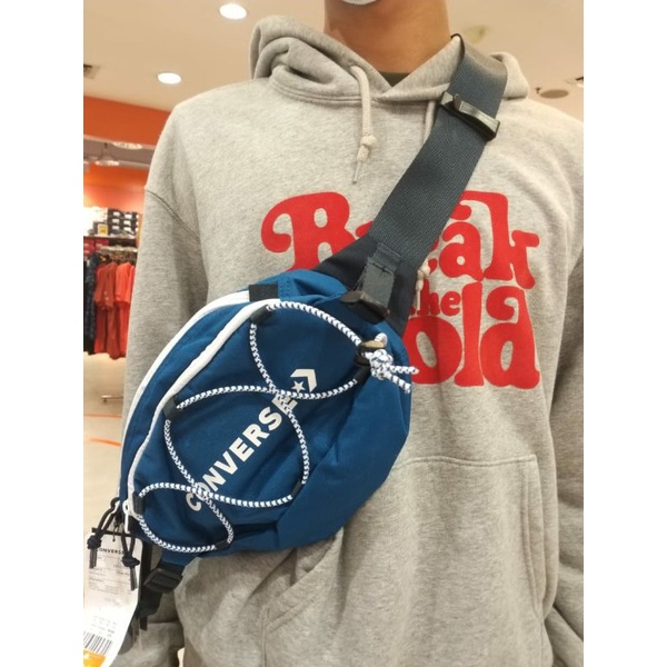Tas waist bag Converse ORI promo murah biru