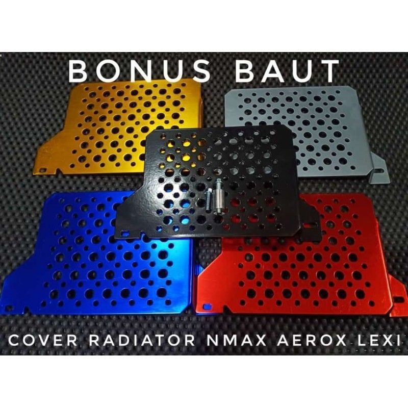 cover radiator nmax cnc / cover radiator lexy / cover pelindung radiator xeon