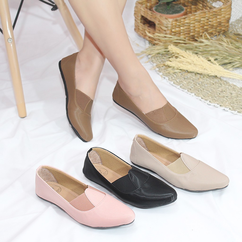 Mym2m Sepatu Flat Shoes Wanita Kekinian Terlaris Dalleya