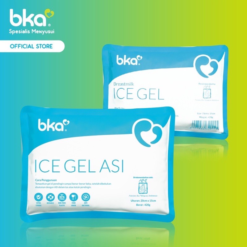 BKA Ice Pack Gel ASI Office pack 420gr &amp; 160gr