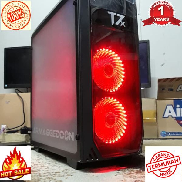 Terlaris PC RAKITAN GAMING PENTIUM GOLD G5400 | RAM 16GB DDR4 | VGA GT1030 2GB