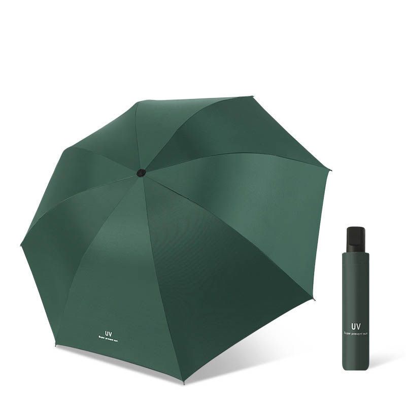 Payung Lipat Otomatis Premium Anti Sinar UV Matahari Panas Hujan Protection Folding Travel Umbrella Bagus Bahan Tebal Warna Warni Estetik - PREMIUM Quality