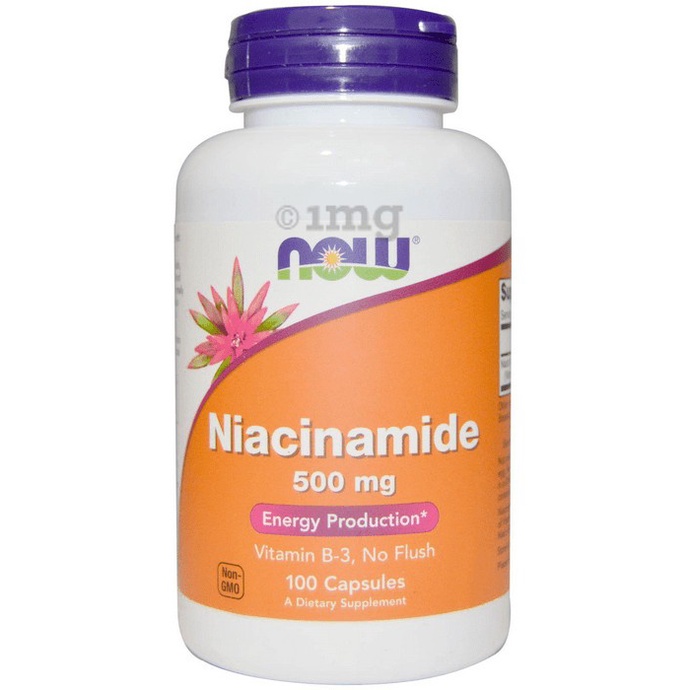 

Now Foods Niacin 500 mg 100 Caps Nutritional Health Vitamin Kesehatan