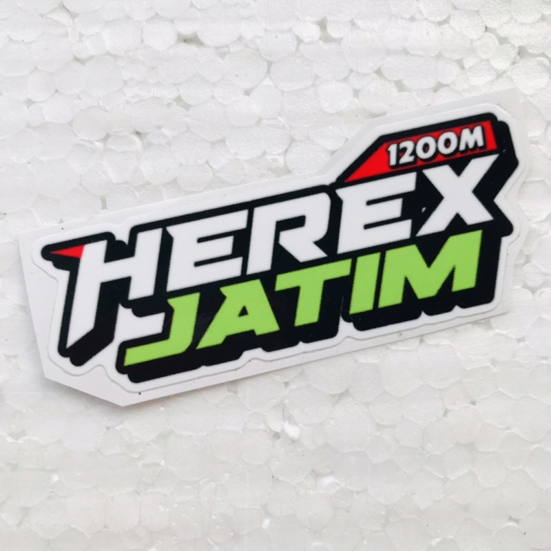 

Sticker Herex Jatim 1200M Orajet Laminasi Glossy