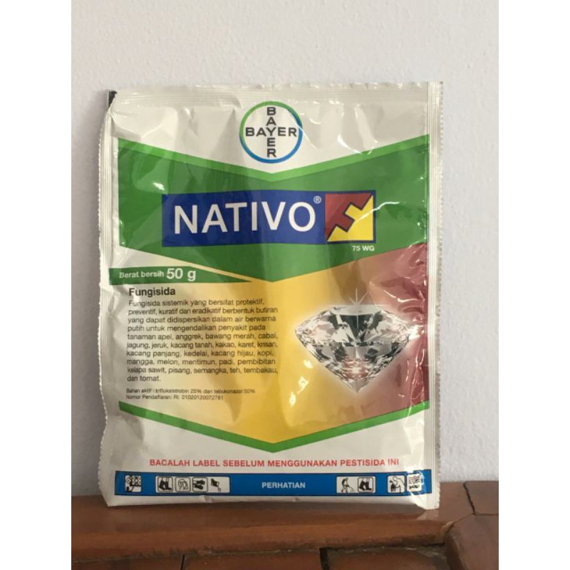 FUNGISIDA NATIVO 75WG 50GRAM ASLI