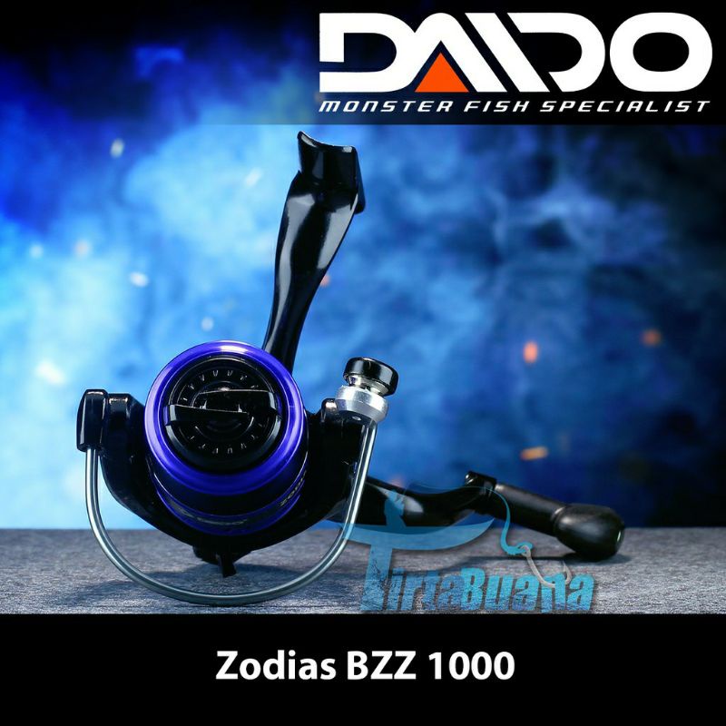 Reel Pancing DAIDO ZODIAS BZZ 1000 - Bonus Handle &amp; Drag Knob